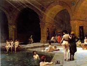 Jean-Leon Gerome Harem baths oil painting artist